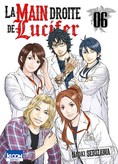 Kniha La main droite de Lucifer T06 Naoki Serizawa