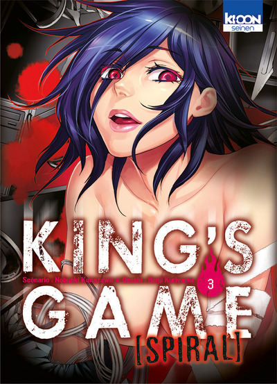 Kniha King's Game Spiral T03 Renji Kuriyama