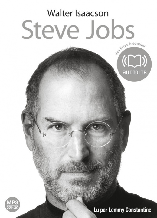 Carte Steve Jobs, lu par Lemmy Constantine (2 CD MP3) Walter Isaacson