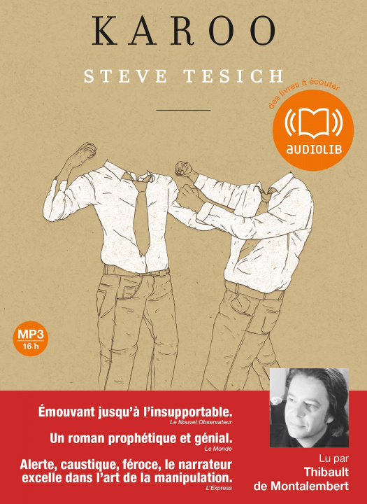 Libro Karoo (2 CD MP3) Steve Tesich