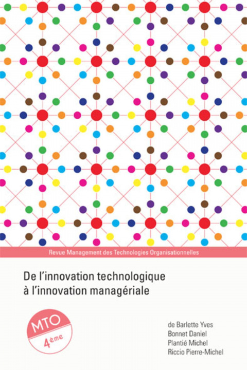 Kniha De l'innovation technologique à l'innovation managériale Riccio