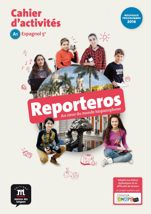 Книга Reporteros 5e - Cahier d'activites 