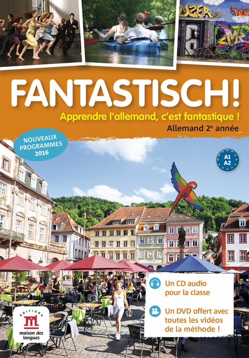 Kniha FANTASTISCH! 2 - CD AUDIO CLASSE + DVD 