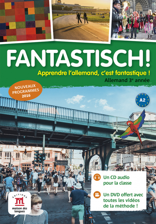 Книга FANTASTISCH! 3 - CD AUDIO CLASSE + DVD 