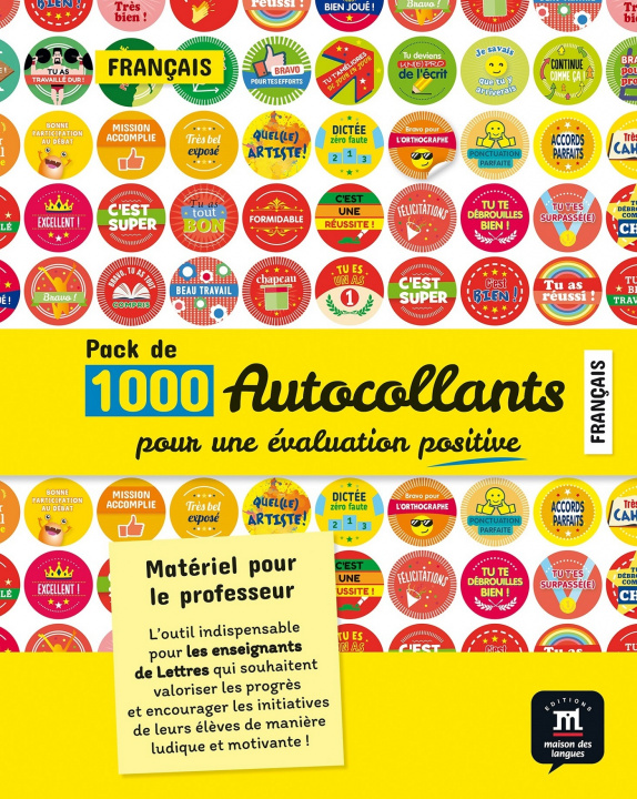Könyv Pack d'autocollants pour l'évaluation en français 