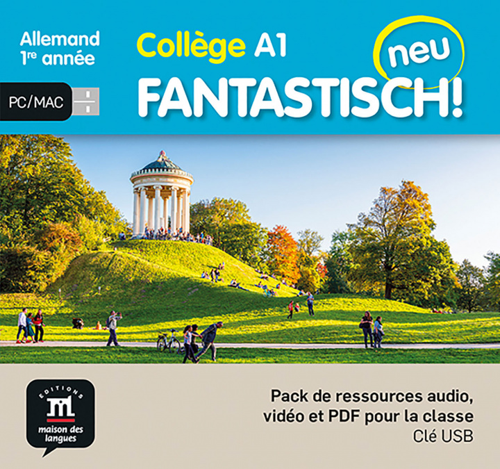 Carte Fantastisch NEU 1re année - pack de ressource audio, vidéo et PDF pour la classe 