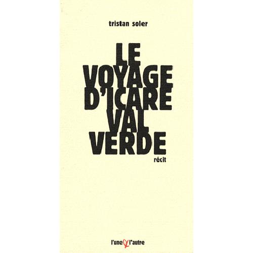 Kniha Le voyage d'Icare Val Verde Soler