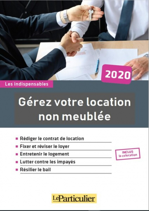 Carte Gérez votre location non meublée Collectif Le Particulier