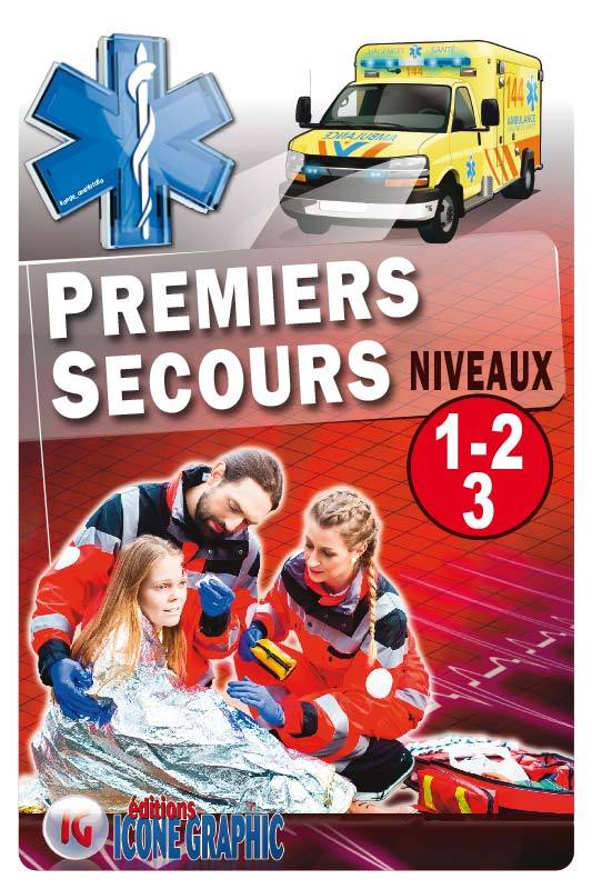 Carte Livre "Premiers Secours en Equipe - Niveaux 1, 2 et 3 (Suisse)" ICONE GRAPHIC