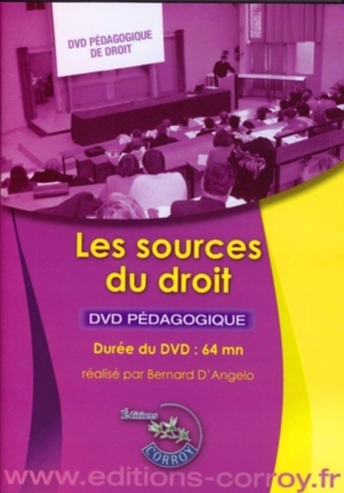 Könyv Les sources du droit D'ANGELO