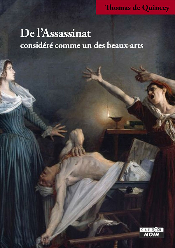 Könyv De l'Assassinat considéré comme un des beaux-arts de Quincey