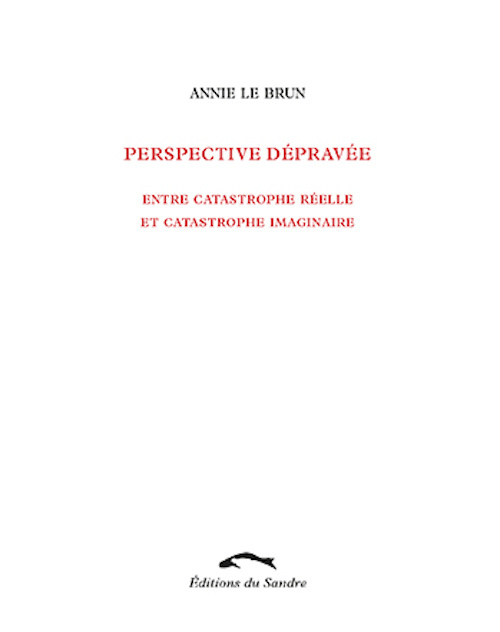 Kniha PERSPECTIVE DEPRAVEE Annie LE BRUN