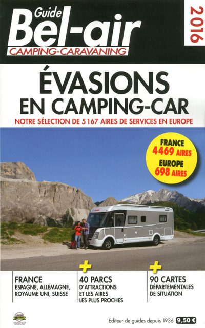 Knjiga Guide Bel-air Evasion en Camping-car 2016 Martine Duparc