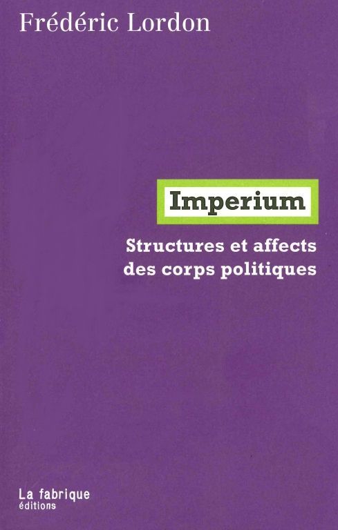 Kniha Imperium Frédéric Lordon
