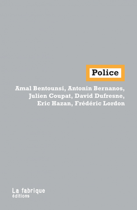 Kniha Police Amal Bentounsi