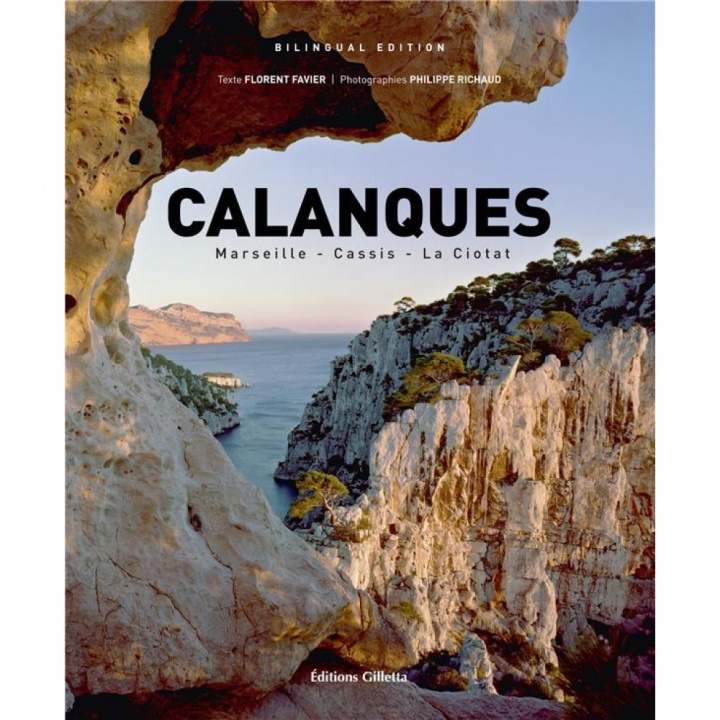 Carte Calanques, Marseille-Cassis-La Ciotat Favier