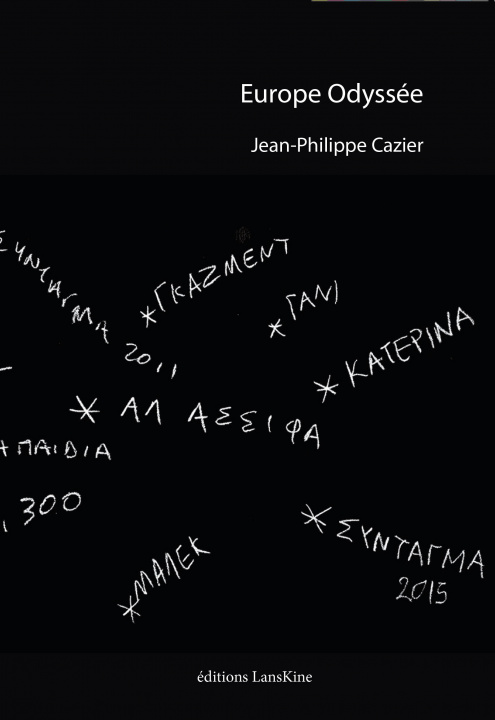 Kniha Europe Odyssée CAZIER