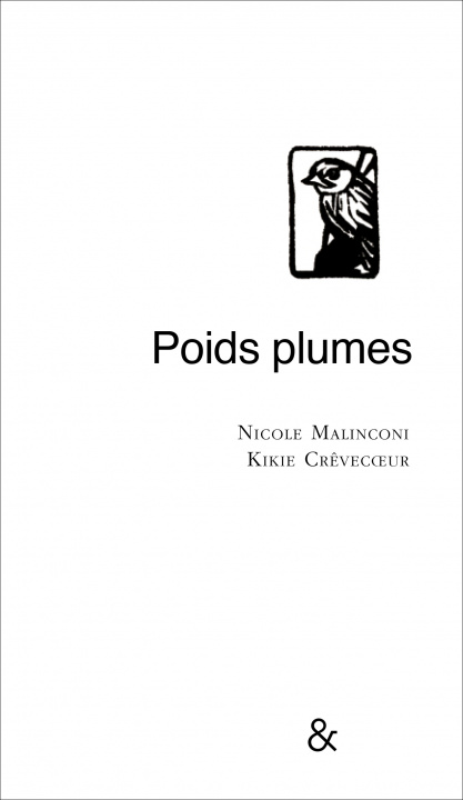 Boek Poids plumes Nicole Malinconi