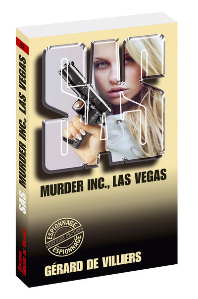 Carte SAS 32 Murder Inc Las Vegas Gérard de Villiers