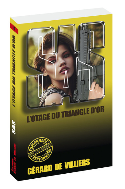 Книга SAS 118 L'otage du triangle d'or Gérard de Villiers