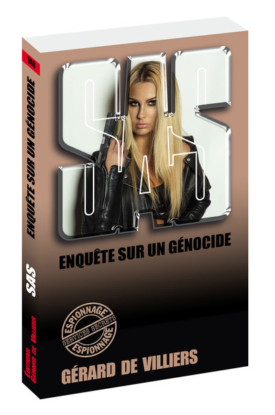 Книга SAS 140 Enquête sur un génocide Gérard de Villiers