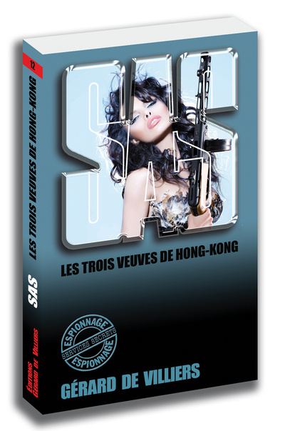 Книга SAS 12 Les trois veuves de Honk-kong Gérard de Villiers