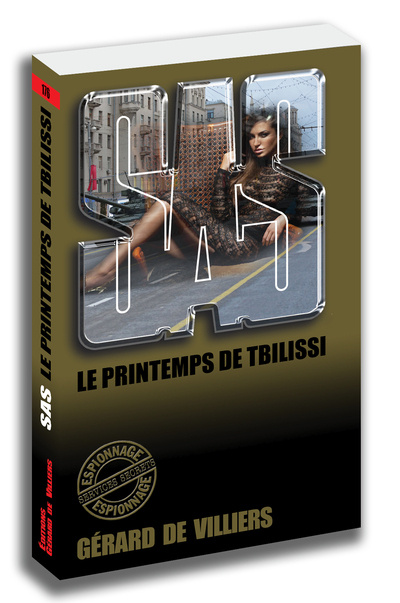 Knjiga SAS 176 Le printemps de Tbilissi Gérard de Villiers