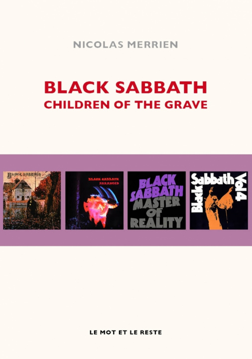 Carte BLACK SABBATH - CHILDREN OF THE GRAVE Nicolas MERRIEN