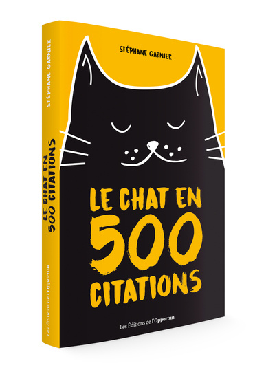 Kniha Le chat en 500 citations Stéphane Garnier