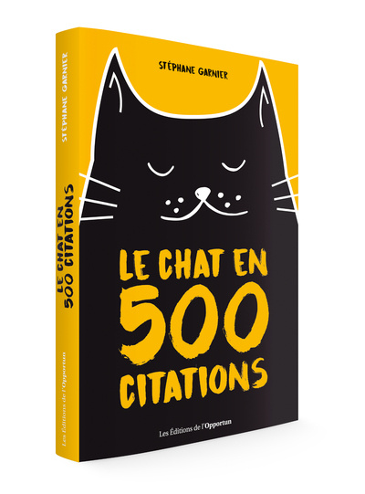 Книга Le chat en 500 citations Stéphane Garnier