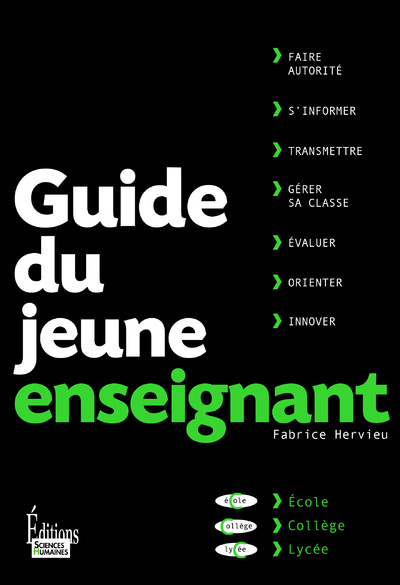 Knjiga Le Guide du jeune enseignant Fabrice Hervieu