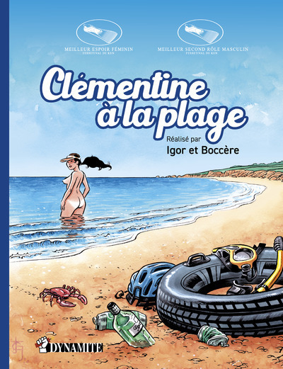 Carte Clémentine à la plage Olaf Boccère