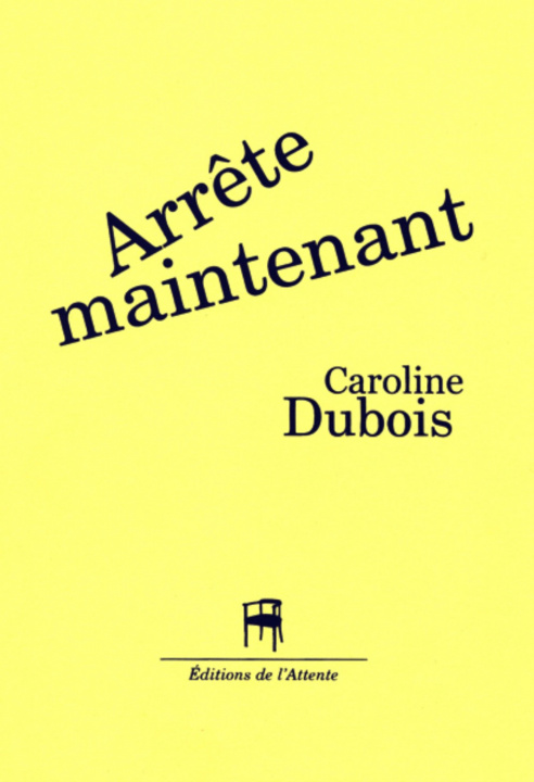 Carte Arrête maintenant Dubois