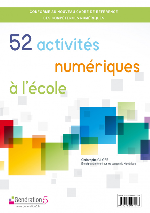 Carte 52 activités numériques à l'école GILGER