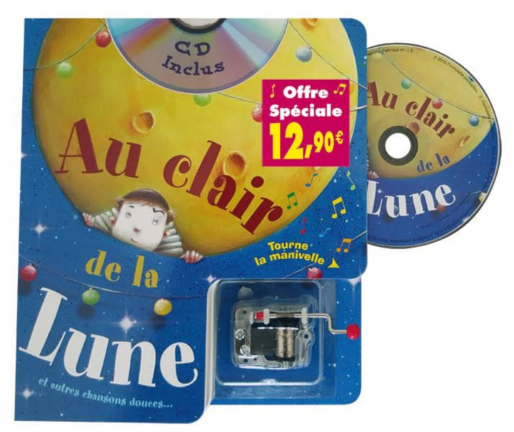 Boek AU CLAIR DE LA LUNE DOMAINE PUBLIC
