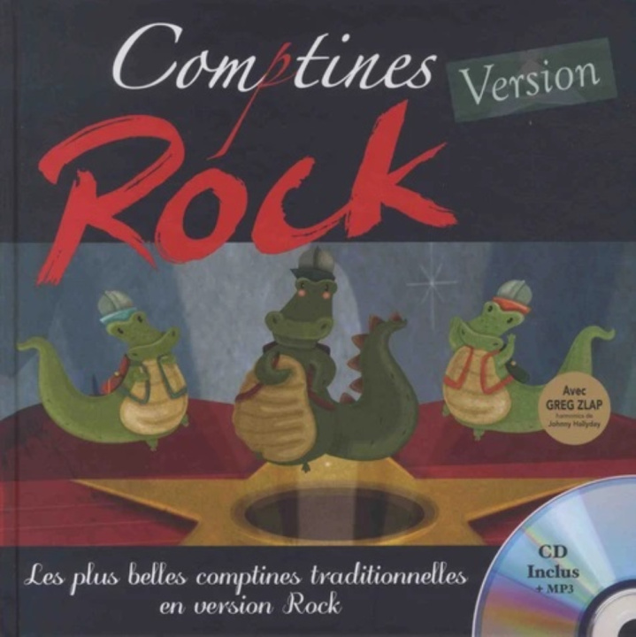 Knjiga COMPTINES VERSION ROCK DOMAINE PUBLIC