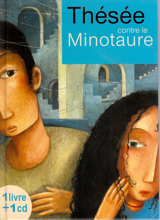 Libro Thésée contre le Minotaure livre Cd Nathalie Brisac 