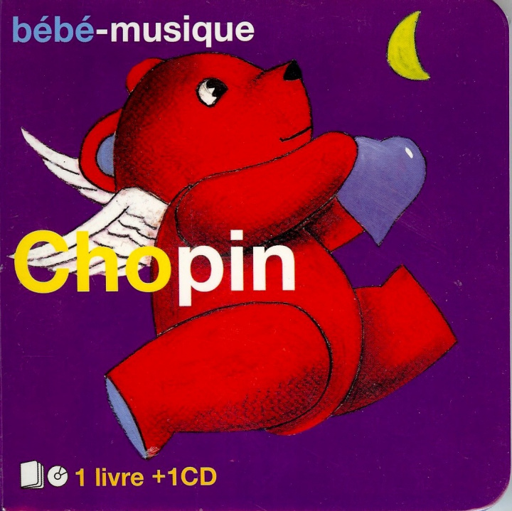 Kniha bébé-musique CHOPIN  Livre CD 
