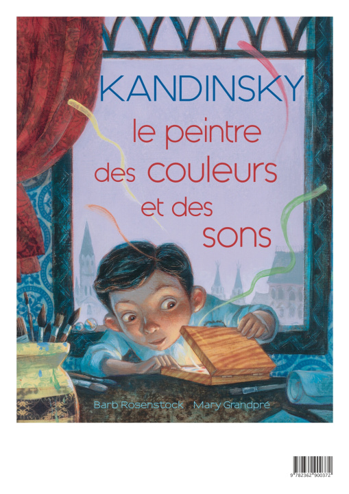 Kniha Kandinsky, le peintre des couleurs et des sons Barb Rosenstock