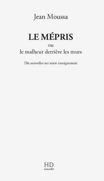 Kniha Le Mepris MOUSSA Jean