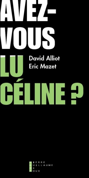 Kniha Avez Vous Lu Celine Alliot