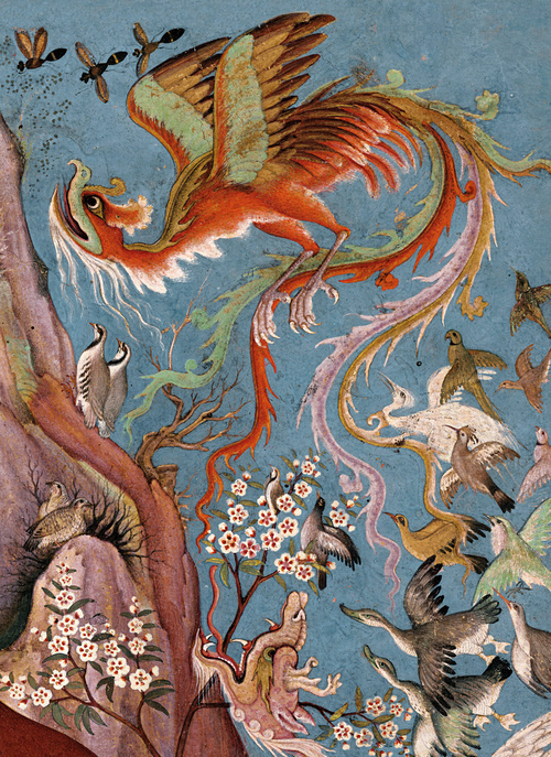 Carte Le Cantique des oiseaux illustré par la peinture en Islam d'orient Farid al-Din al- Attar al-Nisaburi