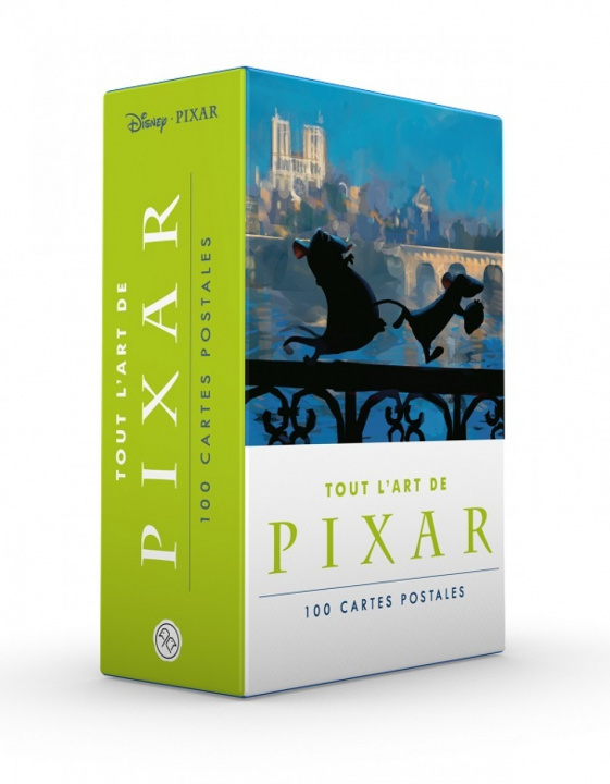 Carte Tout l'art de Pixar en 100 cartes postales 