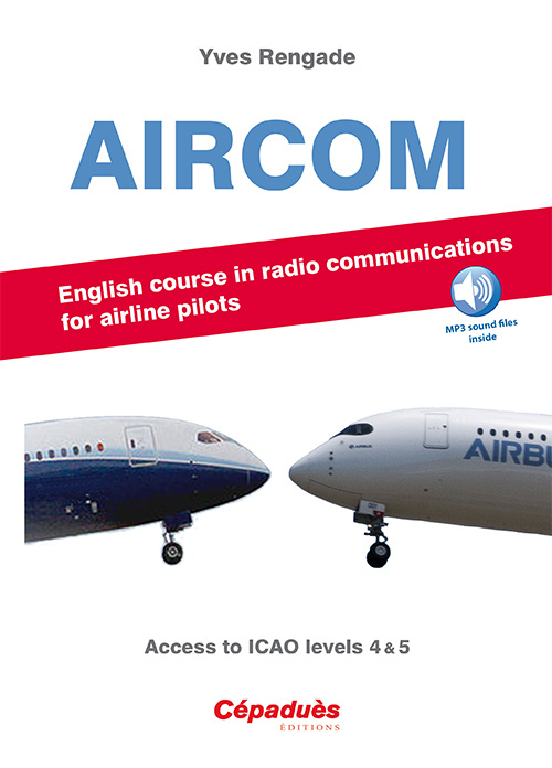 Carte AIRCOM - English course in radio communications for airlines pilots - Access to ICAO levels 4 & 5 Y.