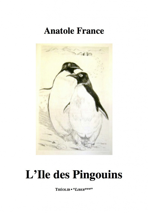Kniha L'île des Pingouins ANATOLE