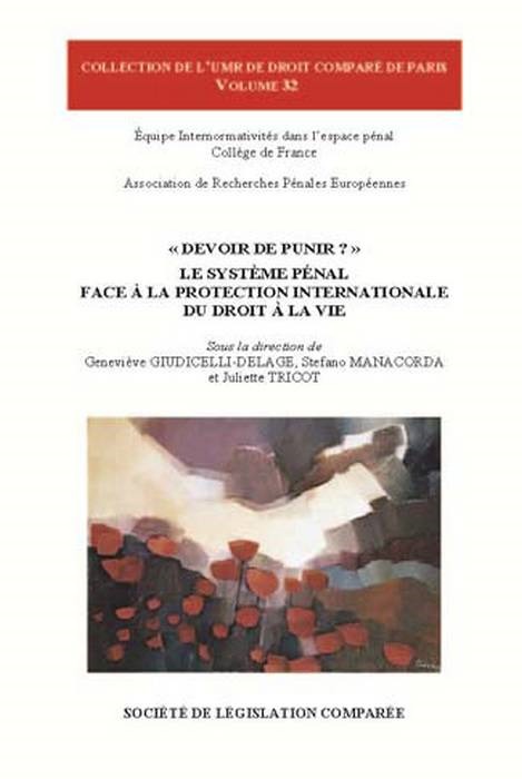 Knjiga DEVOIR DE PUNIR ? GIUDICELLI-DELAGE G.