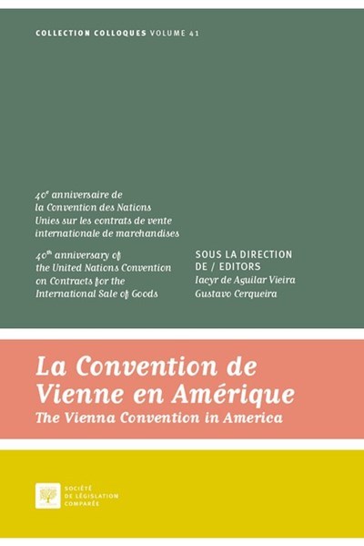 Książka La convention de Vienne en Amérique. The Vienna convention in America Cerqueira