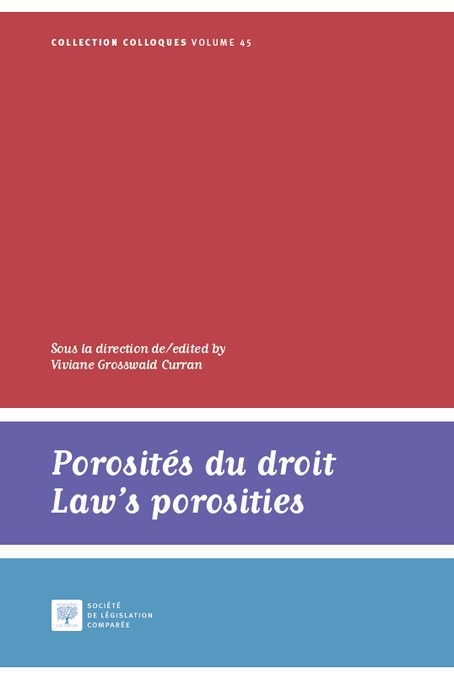 Carte Porosités du droit / Law's porosities Grosswald Curran