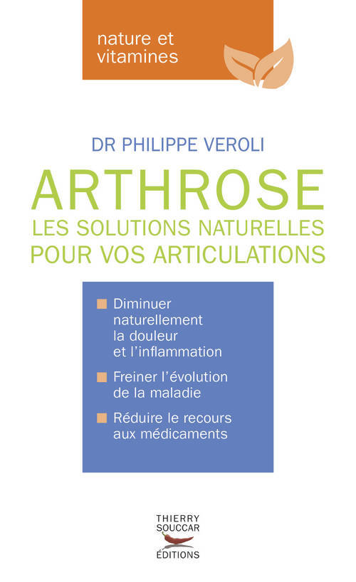 Carte Arthrose - Les solutions naturelles pour vos articulations Philippe Veroli