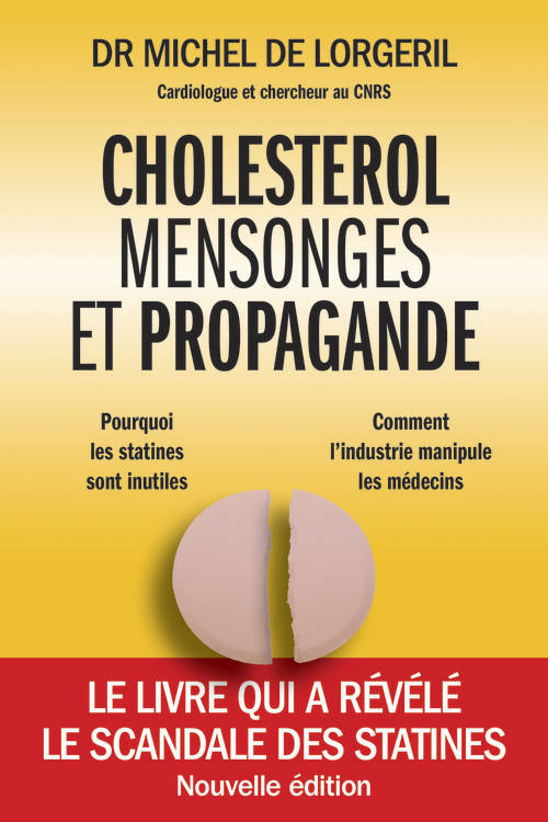 Kniha Cholestérol, mensonges et propagande, 2ème édition Michel de Lorgeril